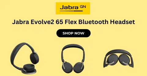Jabra Evolve2 65 Flex Bluetooth Headset