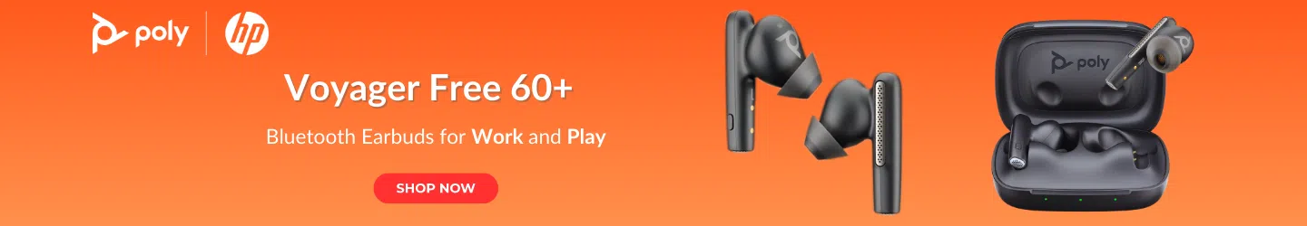 Poly Voyager 60 UC Bluetooth Earbuds