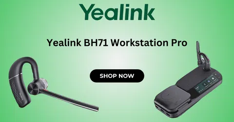 Yealink BH71 Workstation Pro Bluetooth Headset with Station