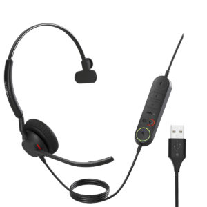 Jabra Engage 40 Mono Corded USB-A Headset with Inline Link - UC