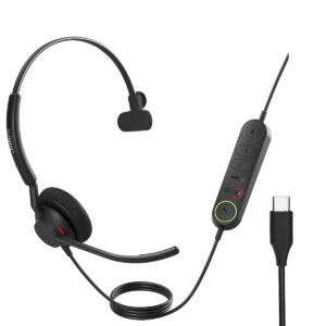 Jabra Engage 40 Mono Corded USB-C Headset with Inline Link - UC