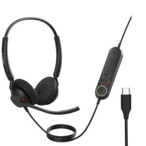 Jabra Engage 40 Stereo Corded USB-C Headset with Inline Link - UC