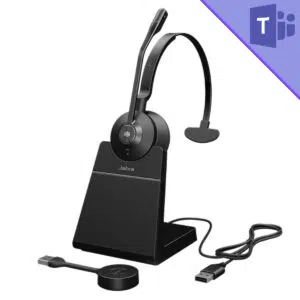 Jabra Engage 55 Mono Headset with Charge Stand - MS Teams - USB-A - 9553-455-125