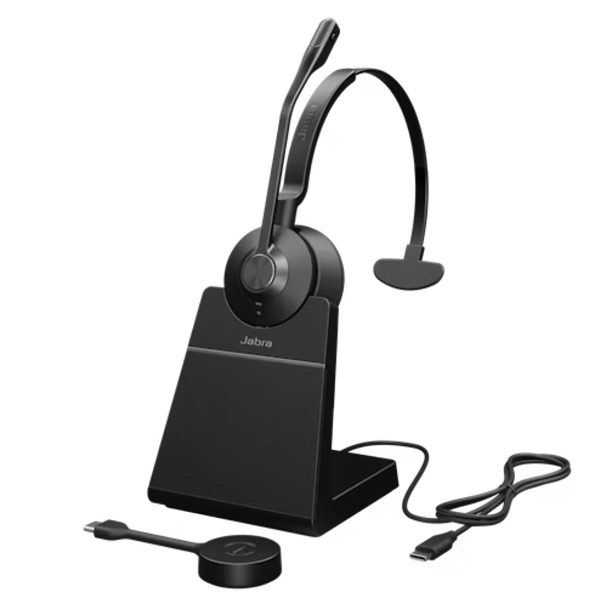 Jabra Engage 55 Mono UC Headset with Charge Stand - USB-C - 9553-435-125