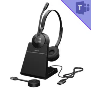 Jabra Engage 55 Stereo Headset with Charge Stand - USB-A - MS Teams - 9559-455-125