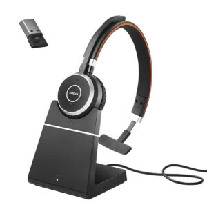 Jabra Evolve 65 SE Mono UC Bluetooth Headset with Link 380A - USB-A - 6593-833-499