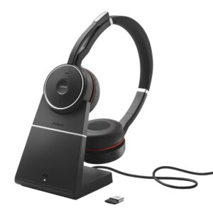 Jabra Evolve 75 SE Stereo UC Headset with Stand - USB-A - 7599-848-199
