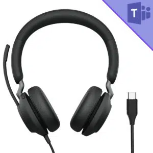 Jabra Evolve2 40 SE Stereo Corded USB-C Headset - MS Teams