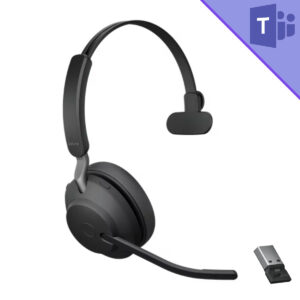 Jabra Evolve2 65 Mono Headset - Black - MS Teams - USB-A - 26599-899-999