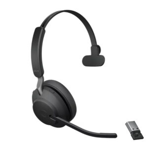 Jabra Evolve2 65 Mono UC Headset - Black - USB-A - 26599-889-999