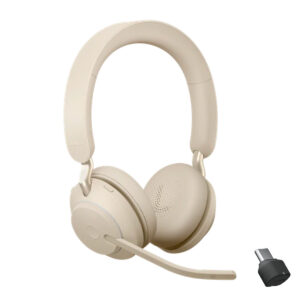 Jabra Evolve2 65 Stereo UC Headset - Beige - USB-C - 26599-989-898