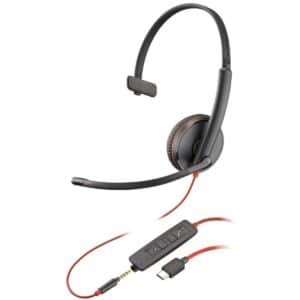 Poly Blackwire 3215 USB-C 3.5mm Headset
