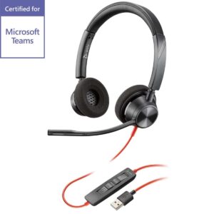 Poly Blackwire 3320-M USB-A Headset - MS Teams Certified