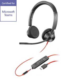 Poly Blackwire 3325 USB-C 3.5 Headset - MS Teams Certified
