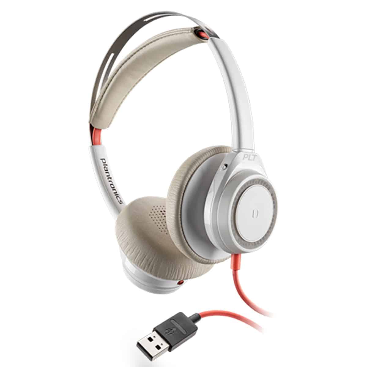 Poly Blackwire 7225 USB-A Headset - White