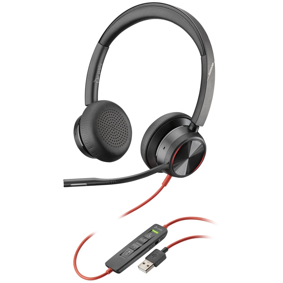 Poly Blackwire 8225 USB-A Headset 214408-01