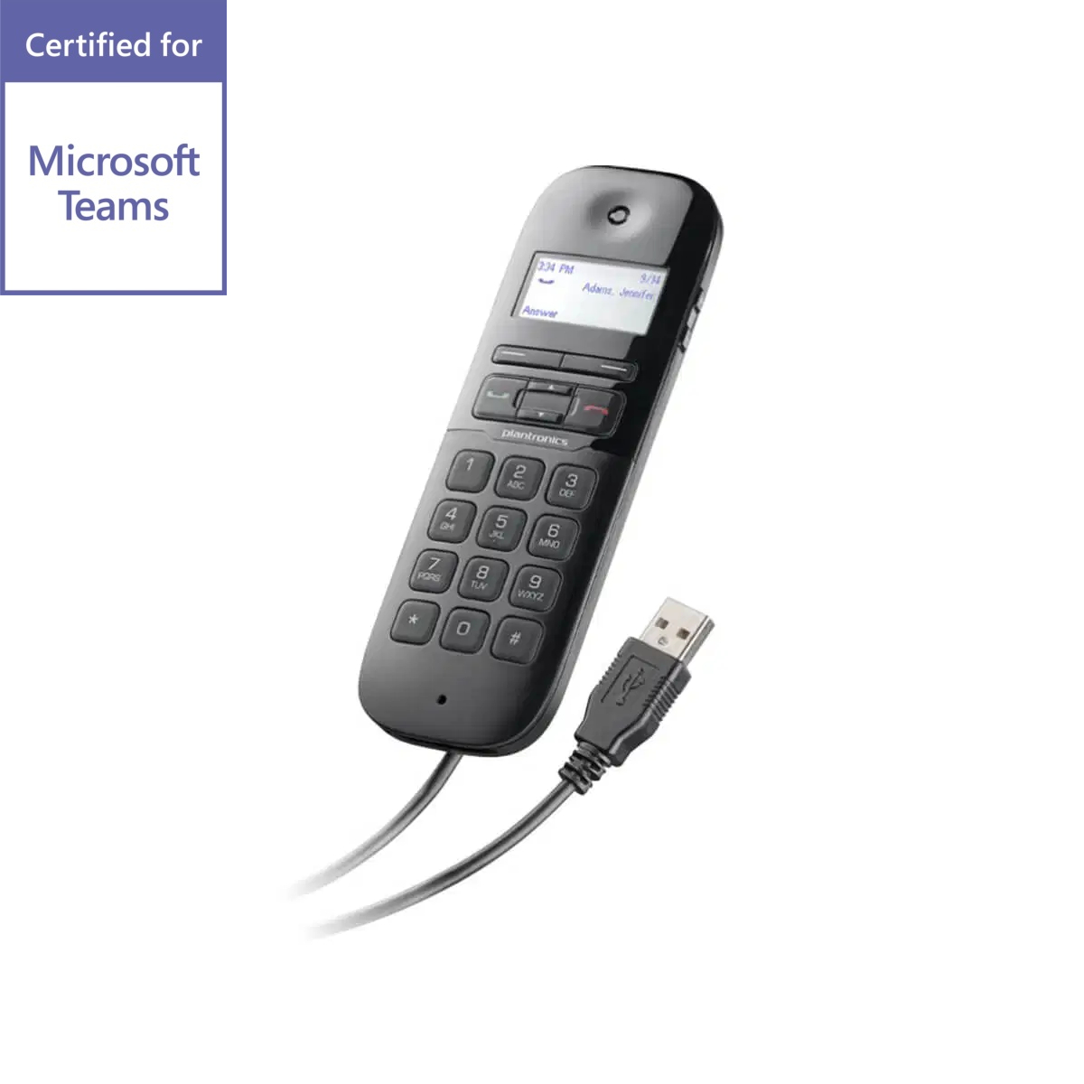 Poly Calisto P240-M USB Corded Handset