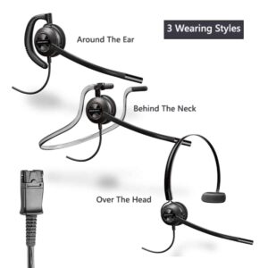 Poly EncorePro HW540 3-in-1 Headset - 88828-01