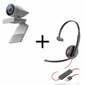 Poly Studio P5 Webcam Kit with Blackwire 3210 - 2200-87120-025