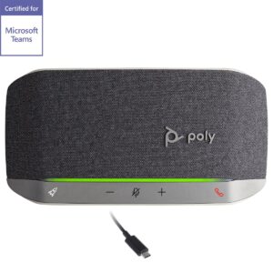 Poly Sync 20-M USB-C Bluetooth Speakerphone - MS Teams Certified