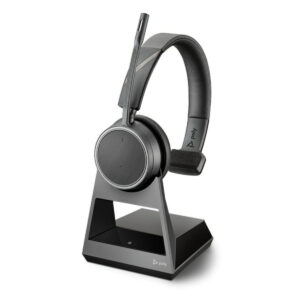 Poly Voyager 4210 Office Bluetooth Headset with Stand - One Way Base