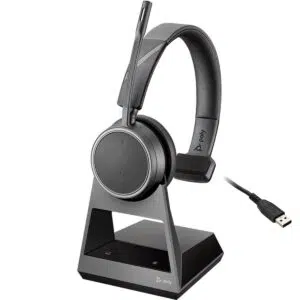 Poly Voyager 4210 Office Bluetooth Headset with Two Way Base - USB-A