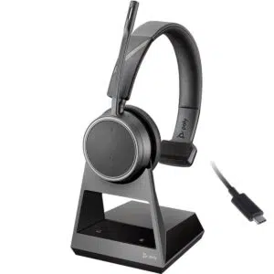 Poly Voyager 4210 Office Bluetooth Headset with Two Way Base - USB-C