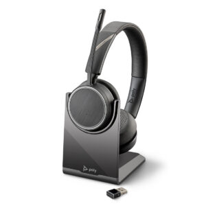 Poly Voyager 4220 UC Bluetooth Headset with BT600 USB-A and Stand