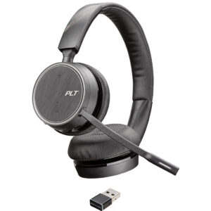 Poly Voyager 4220 UC Bluetooth Headset with BT600 USB-A Adapter