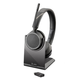 Poly Voyager 4220 UC Bluetooth Headset with BT600 USB-C and Stand