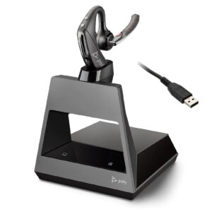 Poly Voyager 5200 Office Bluetooth Headset with Two Way Base - USB-A