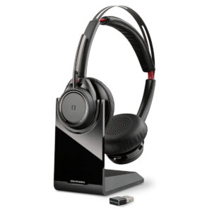 Poly Voyager Focus B825 USB-A Bluetooth Headset with Stand