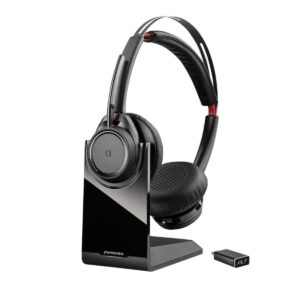 Poly Voyager Focus B825 USB-C Bluetooth Headset with Stand