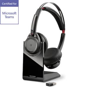 Poly Voyager Focus B825-M USB-A Bluetooth Headset with Stand - MS Teams Certified