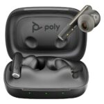 Poly Voyager Free 60 Earbuds with Touchscreen Charge Case - Black