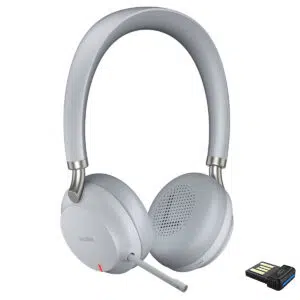 Yealink BH72 Lite UC Stereo Headset with BT51 USB-A Adapter - Light Gray - 1208607