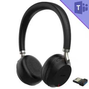 Yealink BH72 Teams Stereo Headset with BT51 USB-A Adapter - Black - 1208633