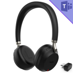 Yealink BH72 Teams Stereo Headset with BT51 USB-C Adapter - Black - 1208634