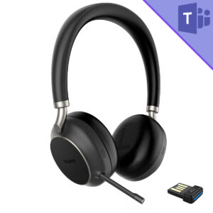 Yealink BH76 Teams Stereo Headset with BT51 USB-A Adapter - Black - 1208617